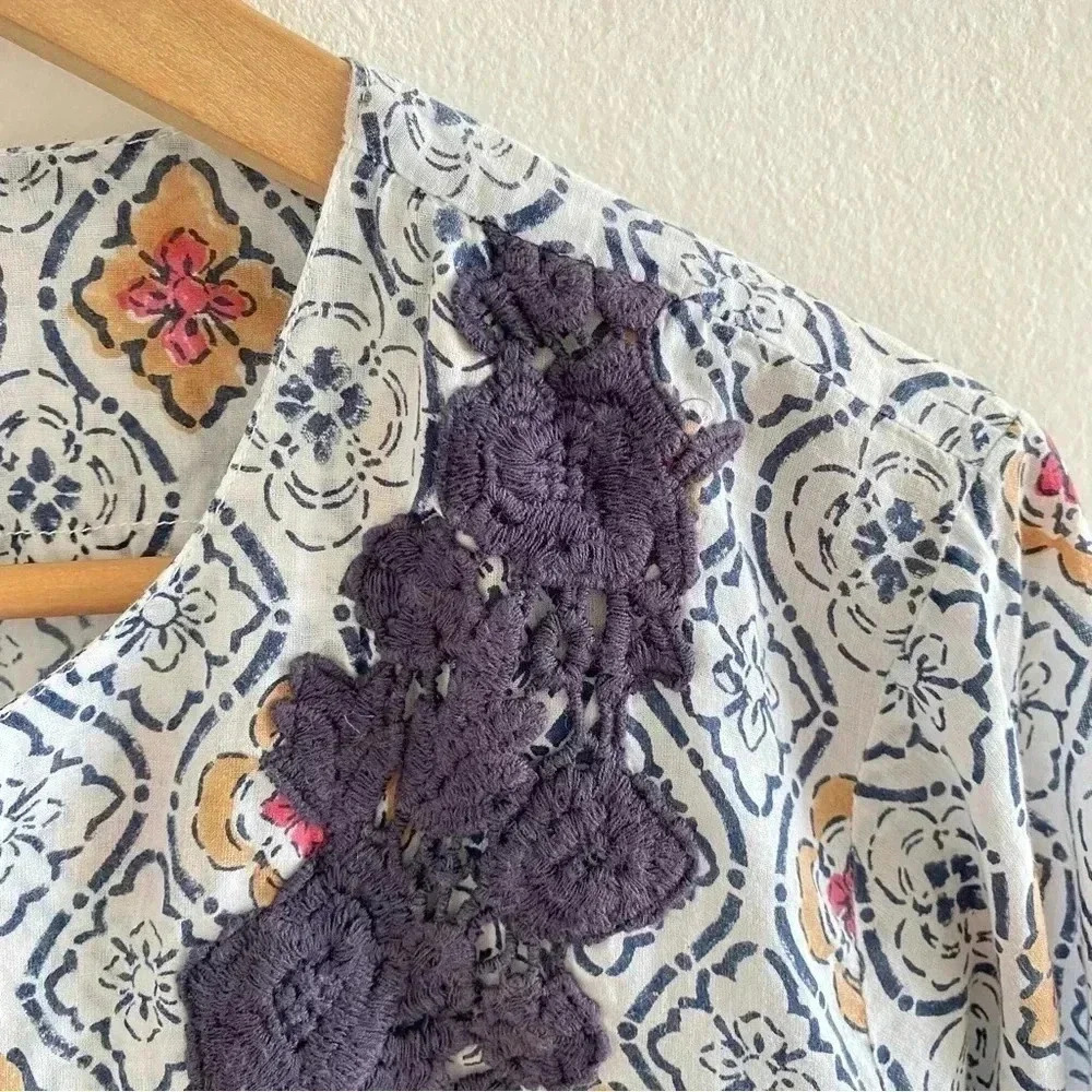 Roberta Roller Rabbit Tunic Sz M - Picture 5 of 8